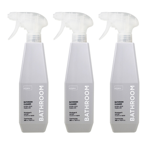 마더케이라이프 욕실청소세제, 500ml, 3개
