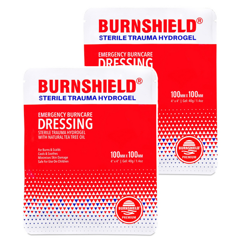 BURNSHIELD 하이드로겔 드레싱 재생밴드, 2개