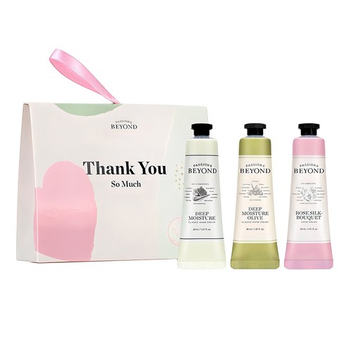 비욘드 클래식 핸드크림 3종 기프트 세트, 30ml, 1개