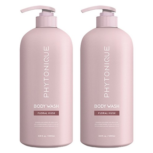 텁텁한 샤워는 이제 안녕 피토니끄 바디워시 플로럴 머스크