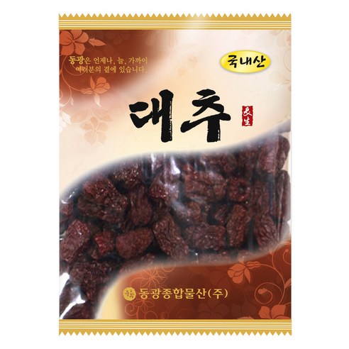 동광종합물산 국내산 경산 대추, 100g, 1개