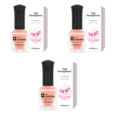 위드샨 네일 스트랭쓰너 손톱강화제, 15ml, 3개