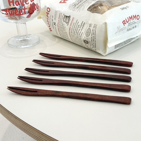 세련된 식탁을 위한 자연의 선물, 다드림 원목 옻칠 포크