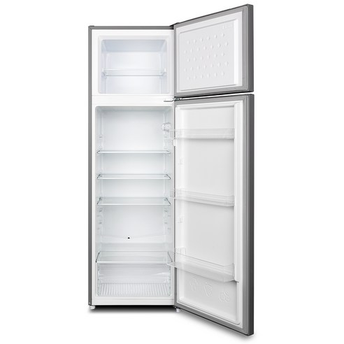 세련되고 대용량이며 지속적인 신선도를 제공하는 더함 히든 핸들 2도어 일반형 냉장고