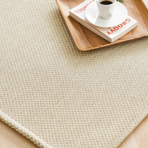 "집들이 100번 받은 비결? 포근함과 실용성을 더한 마법, 스칸디앤홈 사이잘룩 러그!" 바닥카페트150×200