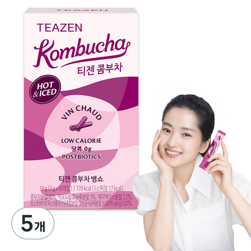 티젠 뱅쇼 콤부차, 5g, 10개입, 5개