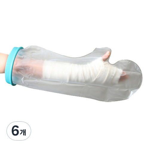 퍼스타 깁스방수 커버 소아팔 FS-2120, 혼합 색상, 6개