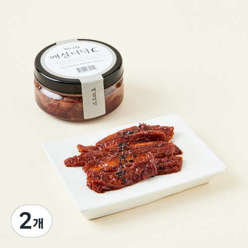 하나원 매실더덕 C, 150g, 2개