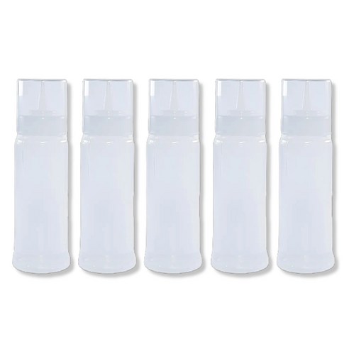 리빙패밀리 캡유 소스통, 5개, 350ml