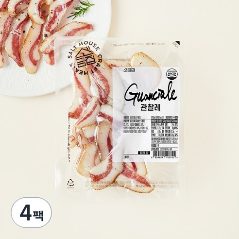 소금집 관찰레, 120g, 4팩