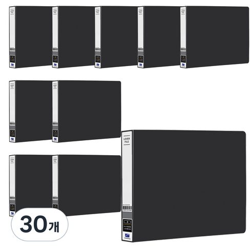 희망사무포인트 PP 세금철 A6 HC526, 흑색, 30개