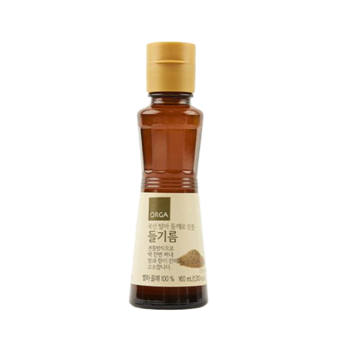 올가홀푸드 국산 발아 들깨로 만든 들기름, 160ml, 1개