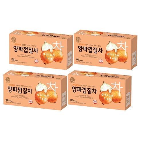 우리차 송원식품 양파껍질차, 600mg, 100개입, 4개