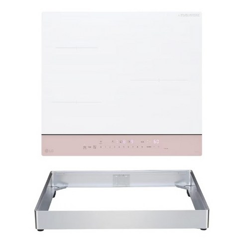 LG전자 디오스 오브제컬렉션 인덕션 3구 + 케이스 8.5cm 세트 방문설치, BEI3WPQLOC, 프리스탠딩