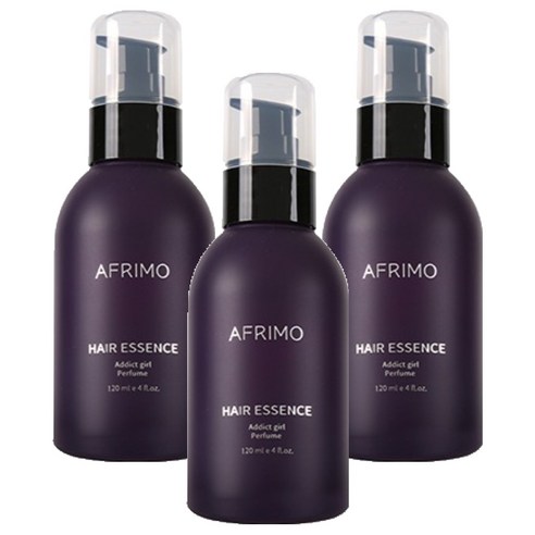 아프리모 어딕트걸 퍼퓸 헤어 오일 에센스, 120ml, 3개