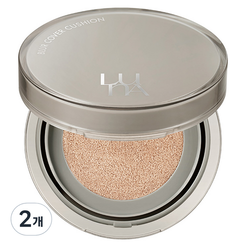 루나 블러 커버 쿠션 파운데이션 미니 SPF40 PA++ 5g, 1호 바닐라, 2개
