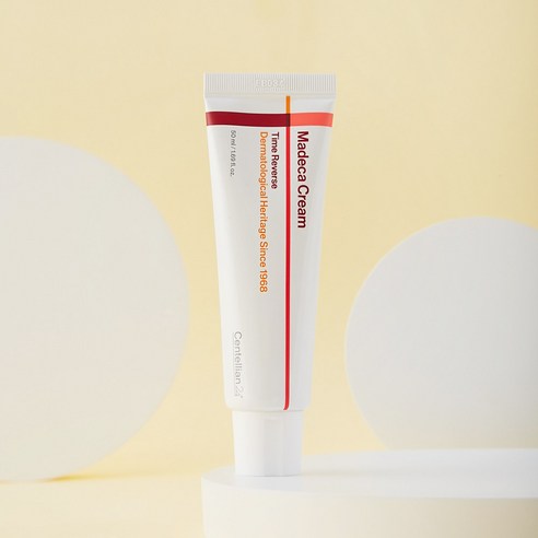 시간을 되돌리는 듯한 피부 변화, 센텔리안24 마데카 크림으로 경험하세요.