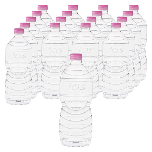 아이시스 8.0 ECO 생수 무라벨, 1L, 18개