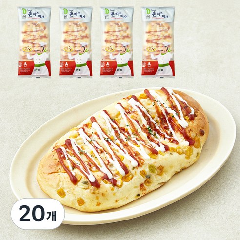 디엔비 콘치즈피자, 100g, 20개