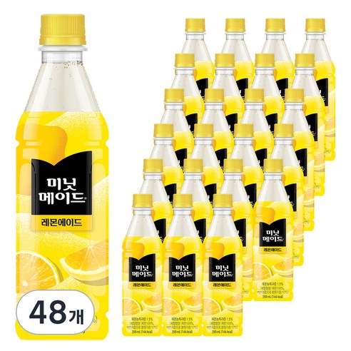 해태htb 썬키스트 레몬에이드, 350ml, 48개