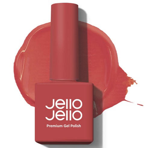 젤로젤로 프리미엄 젤 폴리쉬, JC-61 브릭레드, 10ml, 1개