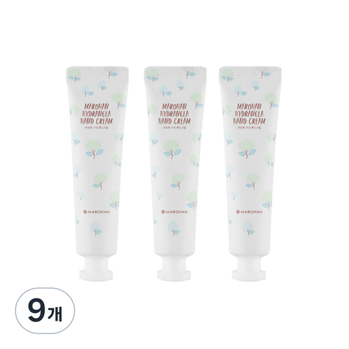 마로한 수국 핸드크림, 35ml, 9개