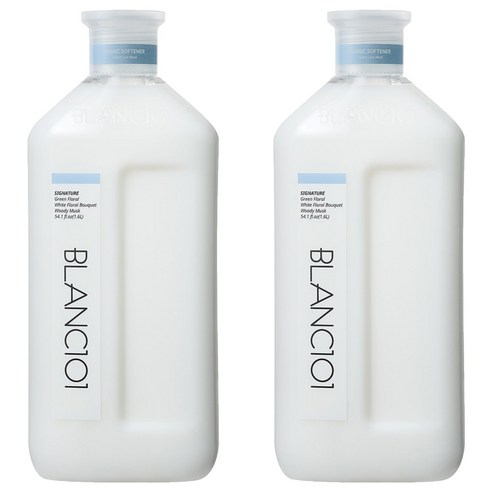 블랑101 고농축 유아섬유유연제 시그니처향 본품, 1.6L, 2개
