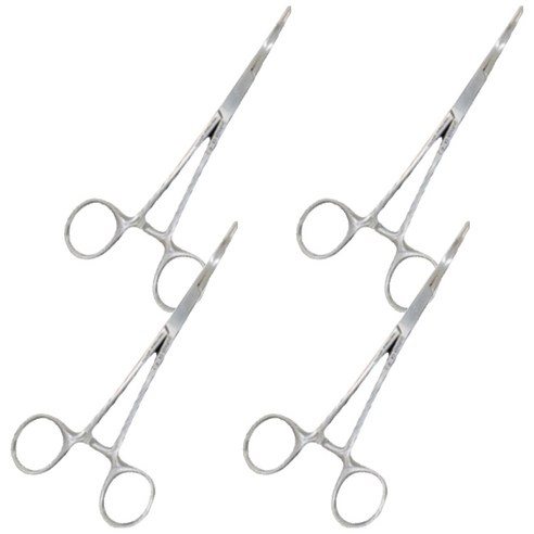 대한의료기 모스키토 켈리 의료용 가위 상품 곡선 14cm, 4개