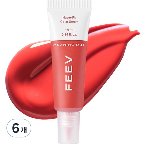 피브 컬러 세럼 블러셔 10ml, 미닝아웃, 6개