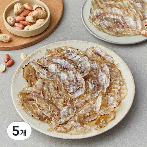 리프레쉬 국민간식 추억의 쥐치포, 120g, 5개