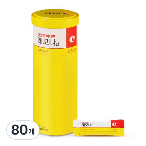 경남제약 레모나 산, 2개, 80g