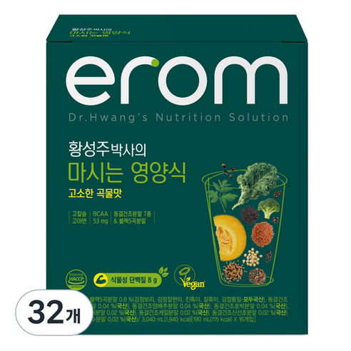 이롬 황성주 박사의 마시는영양식 140ml*24, 140ml, 24개