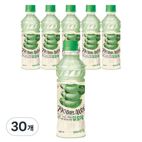 자연은 알로에 주스, 30개, 340ml