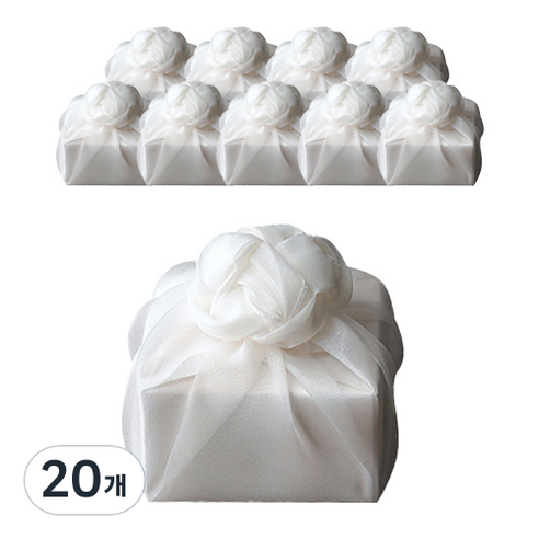 통샵 선물 답례품 포장 크리스탈 보자기 45cm, 822, 20개