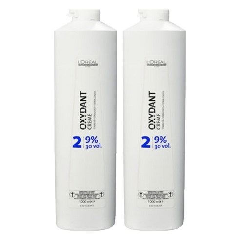 로레알 옥시던트 크림 산화제 9프로, 1000ml, 2개