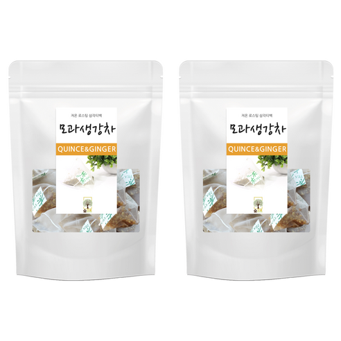 모과생강차 삼각티백, 1g, 100개입, 2개