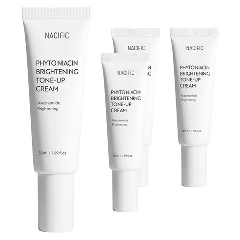 네시픽 피토 나이아신 브라이트닝 톤업크림 50ml, 4개