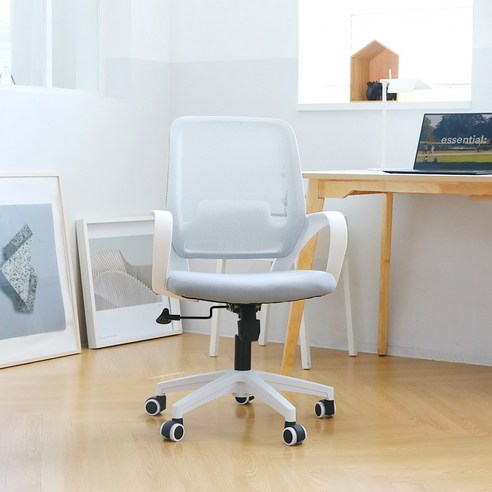 쾌적함으로 업무 효율까지! 린백 메쉬 의자로 허리 건강 지키세요.