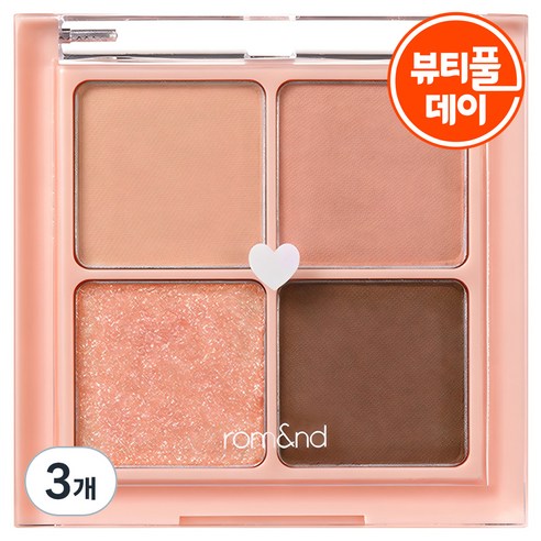 롬앤 베러 댄 아이즈 아이팔레트, 01 말린 망고튤립, 3개
