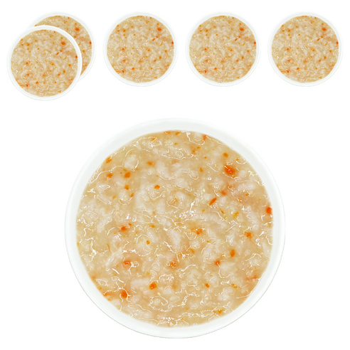 짱죽 실온 이유식 중기, 160g, 6개, 누룽지마죽