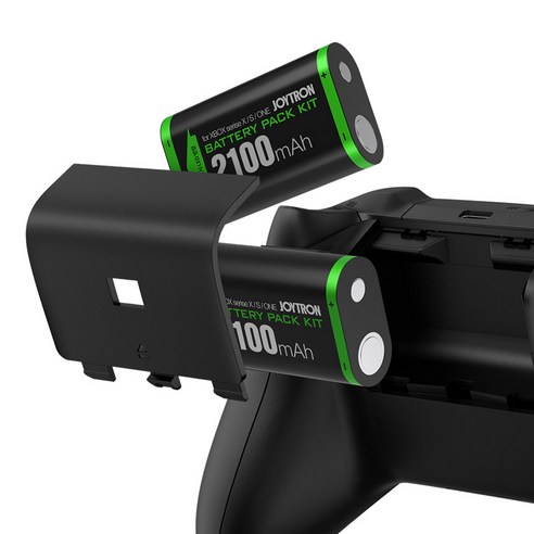 조이트론 무선 컨트롤러 충전 듀얼 2100mAh XSX XBOX 배터리 팩 키트, 1개, JTXS-201