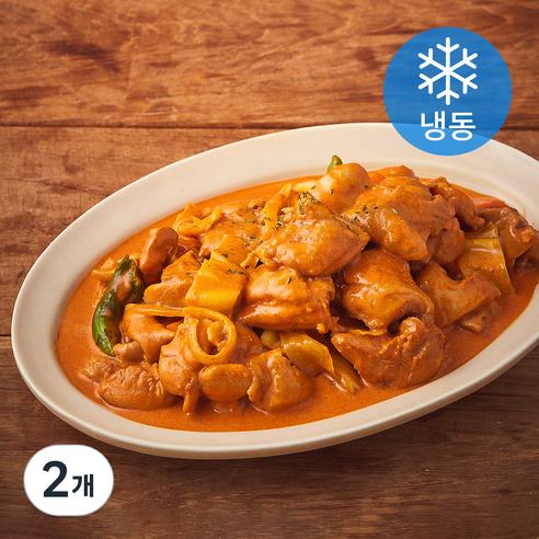 몽미당 로제 닭갈비 (냉동), 500g, 2개