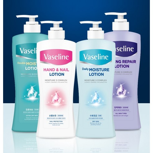끈적임 없이 촉촉한 바세린 바디로션, 건성 피부 고민 해결!