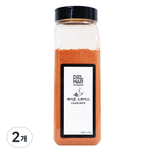 딜리셔스마켓 케이준 스파이스 조미료 대형, 450g, 2개