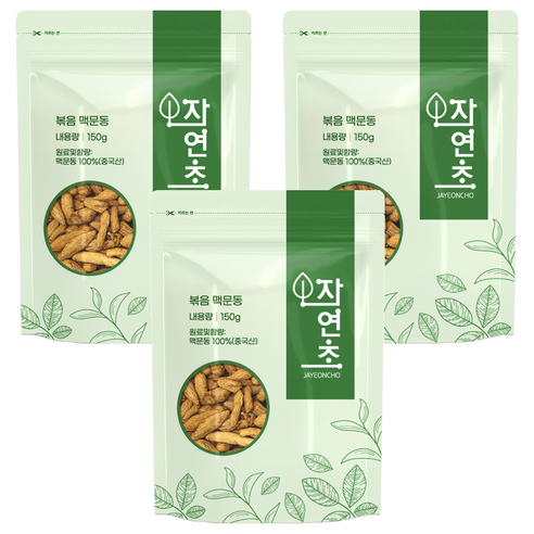 볶음 맥문동, 150g, 3개