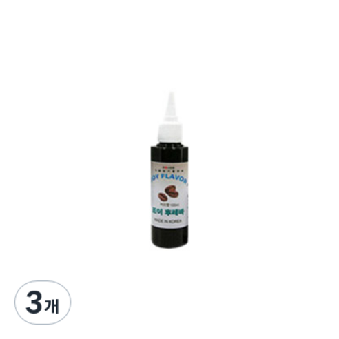 조이라이프 아로마조이 슬라임재료 조이후레바 100ml, 3개, 커피