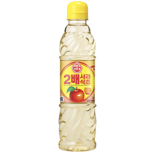 오뚜기 2배 사과식초, 500ml, 1개