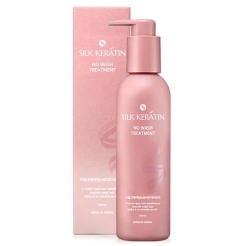 TS 실크케라틴 노워시 트리트먼트, 180ml, 1개