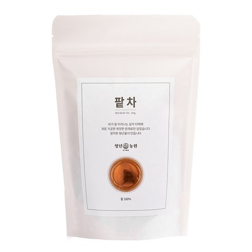 청년농원 저온가공 팥차 삼각티백, 2g, 50개