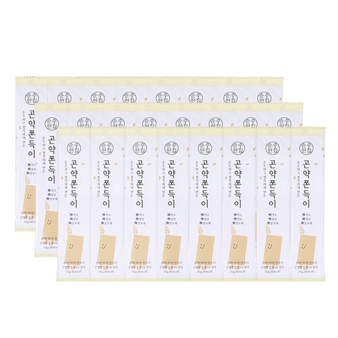순수한집 곤약 쫀득이 쫀드기 24p, 1개, 600g